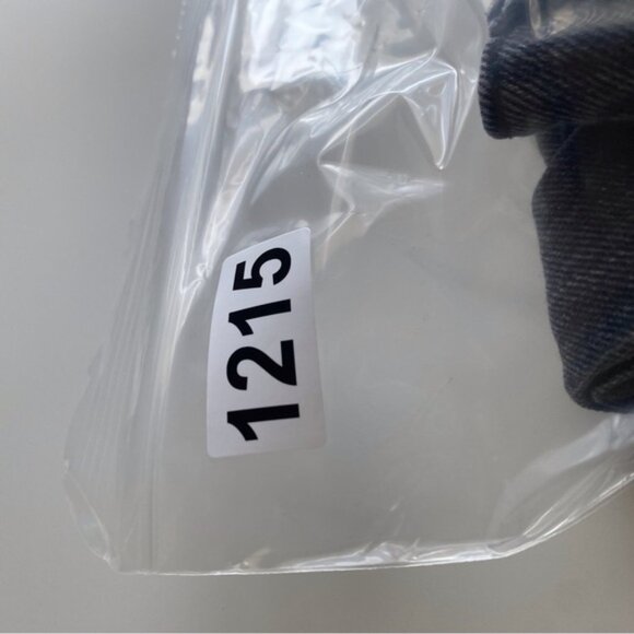 Abercrombie Fitch Curve Love 90s Relaxed Jeans Woman 31 Black Criss Cross Waist - Picture 13 of 15